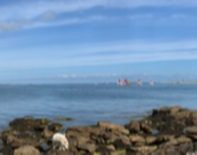 Les Glénan vue de l'ile du Loch