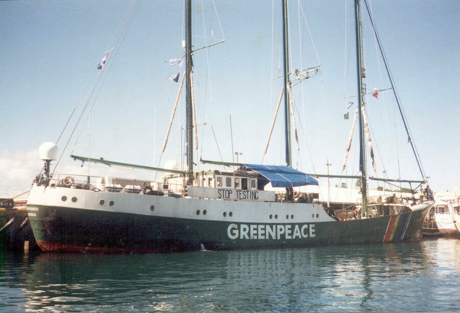 Rencontre avec le Greenpeace aux Fidji
