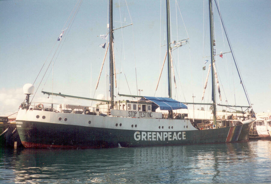Le Greenpeace à Suva - Fidji
