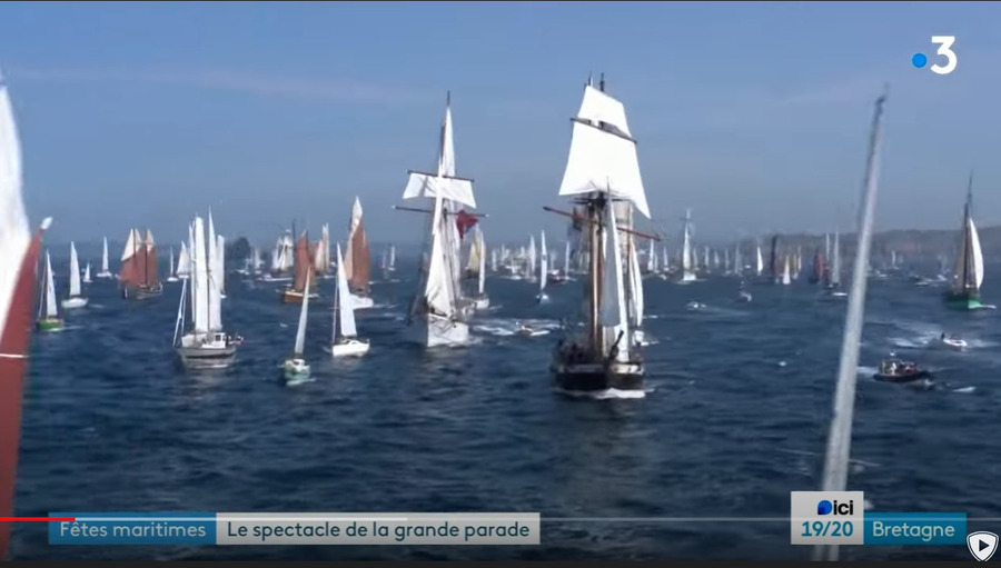 Ilboued à la grande parade de Brest 2024