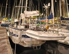 Bassin à flot du Palais à Belle Ile