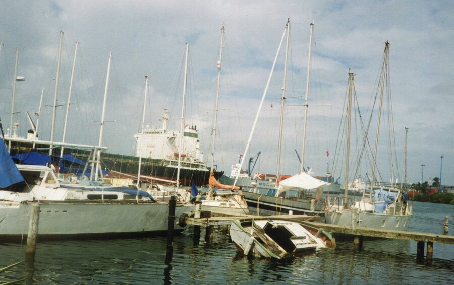 La marina de Panama côté Atlantique