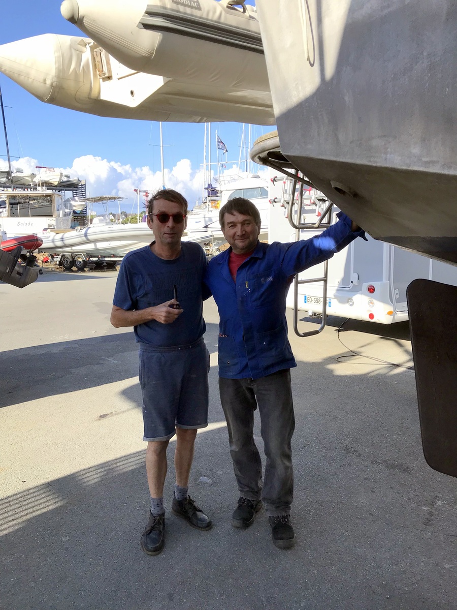 Bruno et Patrick Richeux en 2019