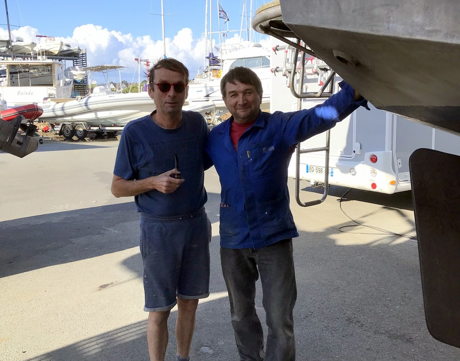 Bruno et Patrick Richeux en 2019